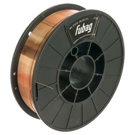 Сварочная проволока омедненная FUBAG FB 70S, 1.0 мм, 5 кг